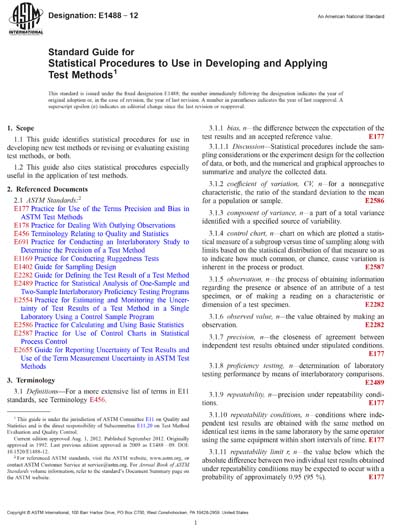 Standards PDF Cover Page