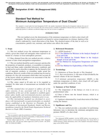 Standards PDF Cover Page