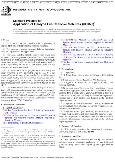 Standards PDF Cover Page