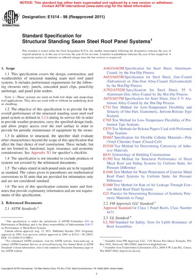 Standards PDF Cover Page