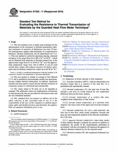 Standards PDF Cover Page