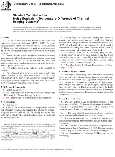 Standards PDF Cover Page