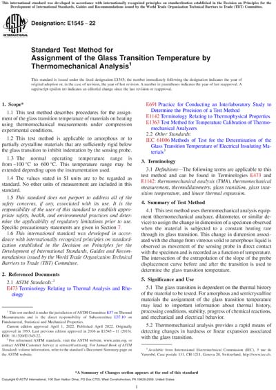 Standards PDF Cover Page