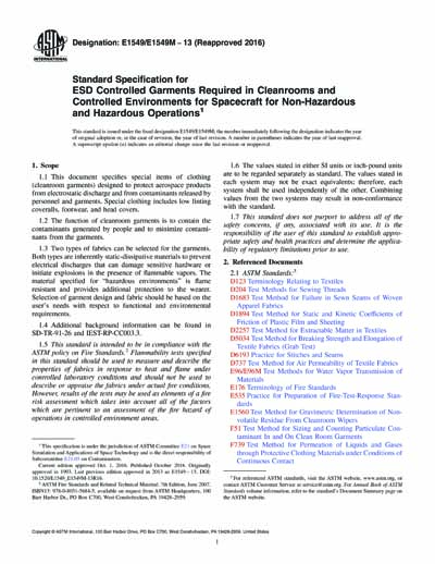 Standards PDF Cover Page