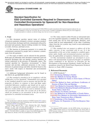 Standards PDF Cover Page