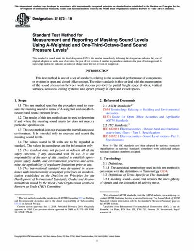 Standards PDF Cover Page