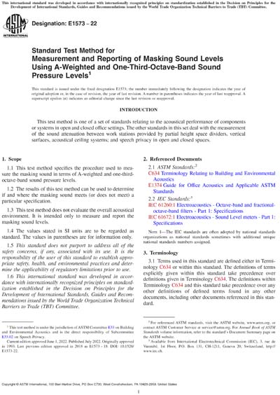 Standards PDF Cover Page