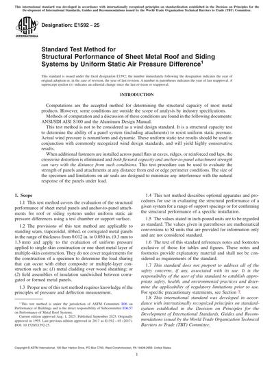Standards PDF Cover Page