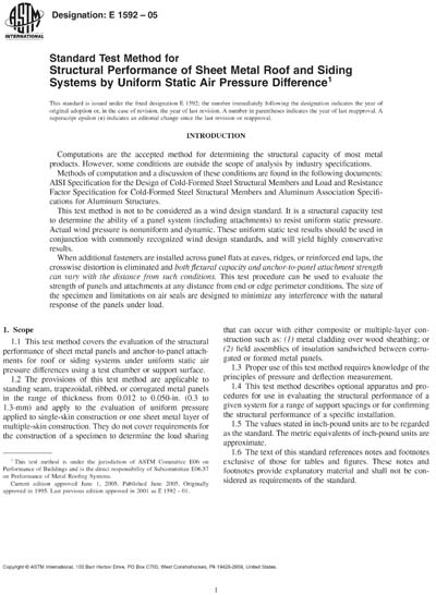 Standards PDF Cover Page