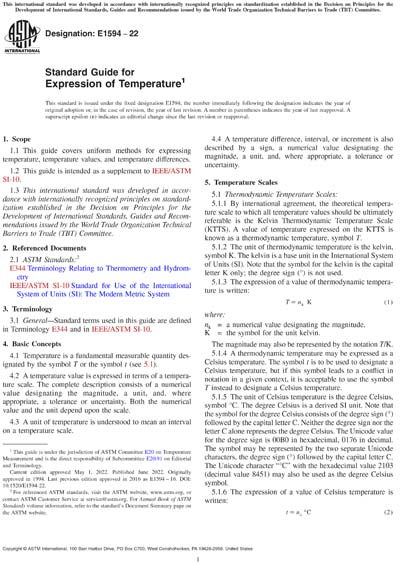 Standards PDF Cover Page