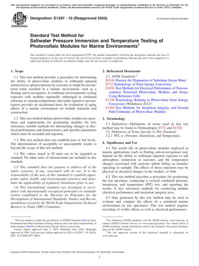 Standards PDF Cover Page