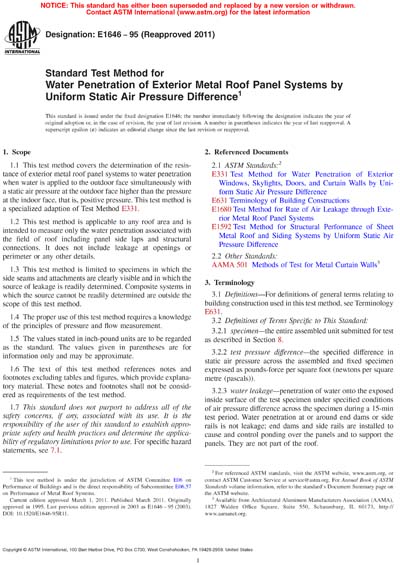 Standards PDF Cover Page