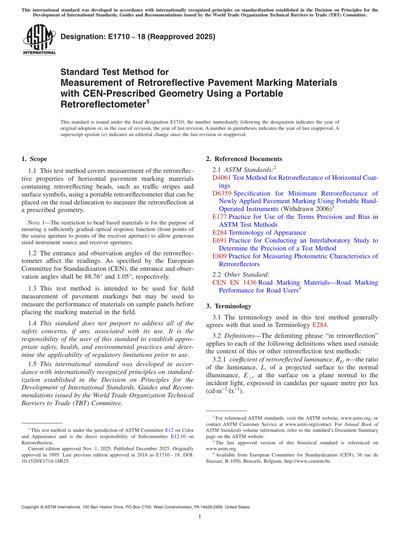 Standards PDF Cover Page