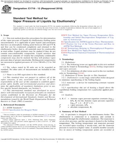 Standards PDF Cover Page