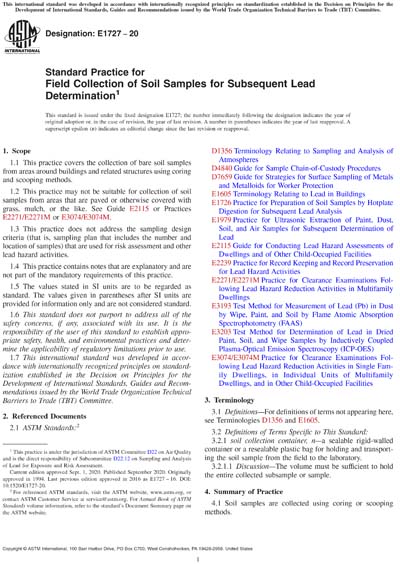 Standards PDF Cover Page