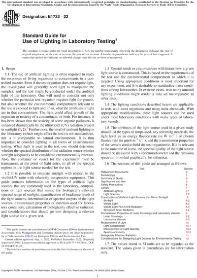 Standards PDF Cover Page