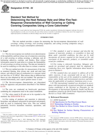 Standards PDF Cover Page