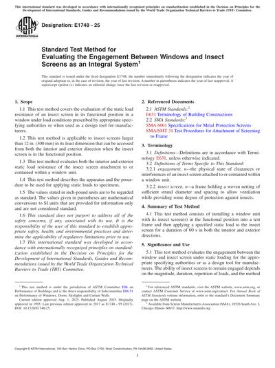 Standards PDF Cover Page