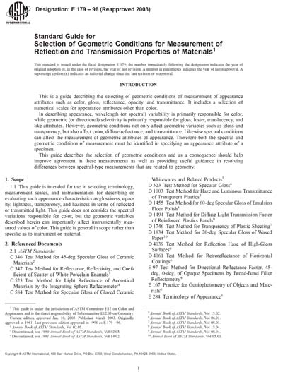 Standards PDF Cover Page
