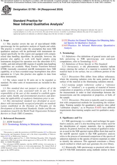 Standards PDF Cover Page