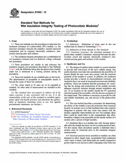 Standards PDF Cover Page
