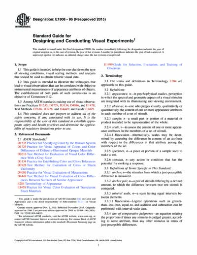 Standards PDF Cover Page