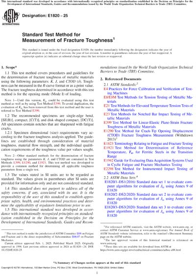 Standards PDF Cover Page