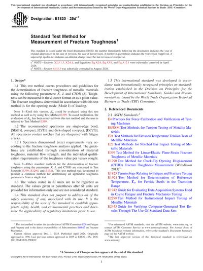 Standards PDF Cover Page
