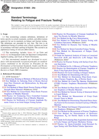 Standards PDF Cover Page
