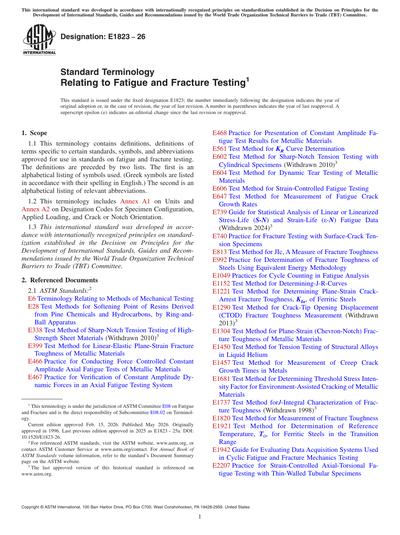 Standards PDF Cover Page
