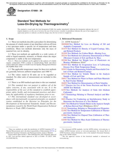 Standards PDF Cover Page