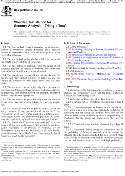 Standards PDF Cover Page