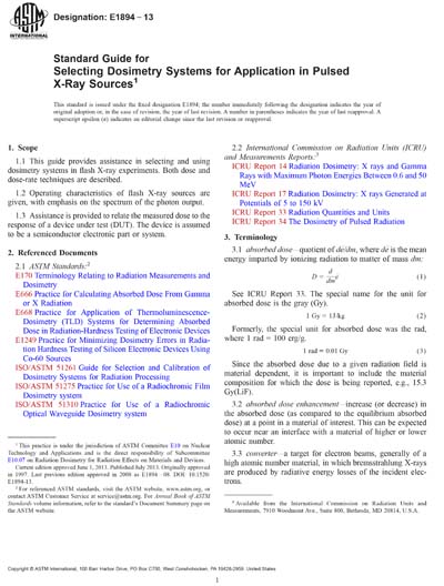 Standards PDF Cover Page