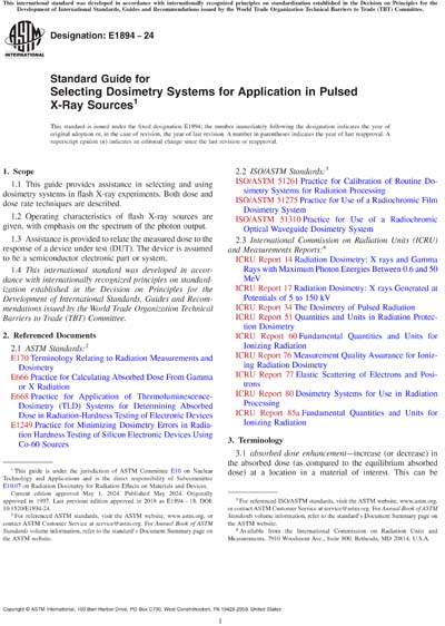 Standards PDF Cover Page