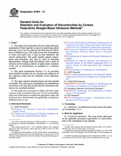 Standards PDF Cover Page