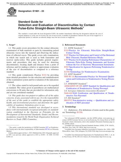 Standards PDF Cover Page