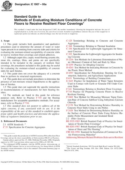 Standards PDF Cover Page