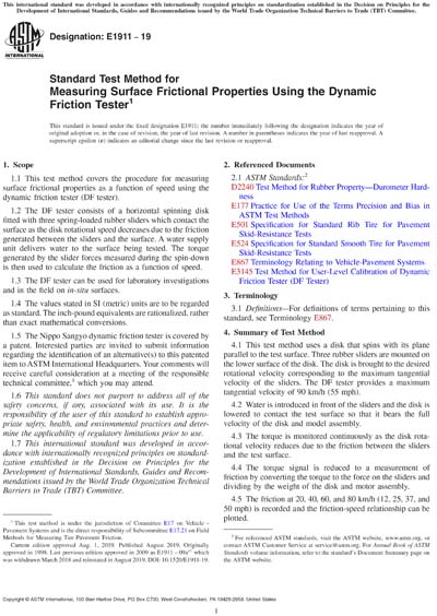 Standards PDF Cover Page