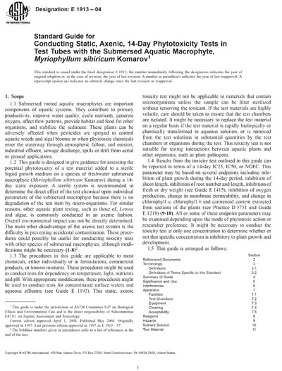 Standards PDF Cover Page