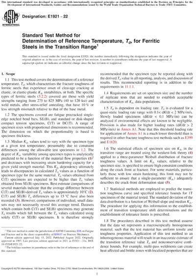 Standards PDF Cover Page