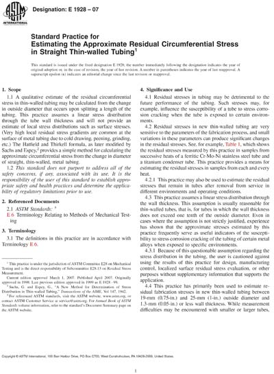 Standards PDF Cover Page