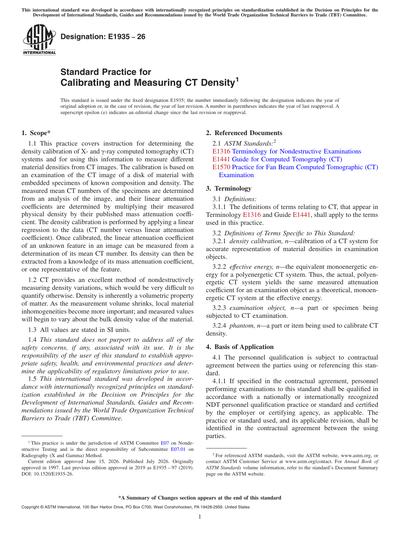 Standards PDF Cover Page
