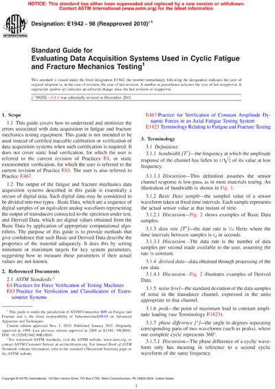 Standards PDF Cover Page