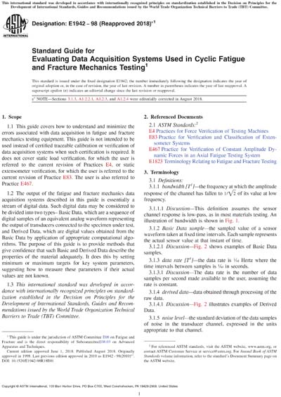 Standards PDF Cover Page