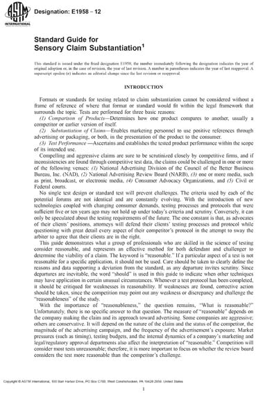 Standards PDF Cover Page