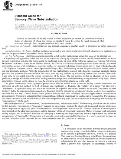 Standards PDF Cover Page