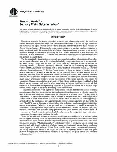 Standards PDF Cover Page