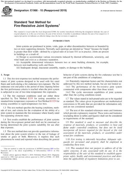 Standards PDF Cover Page