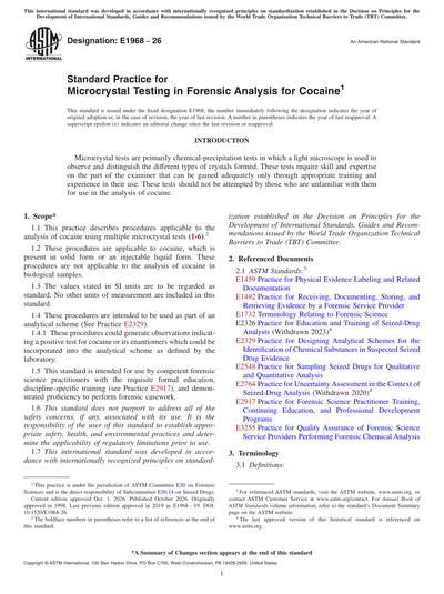Standards PDF Cover Page