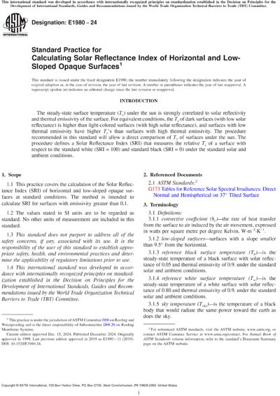 Standards PDF Cover Page